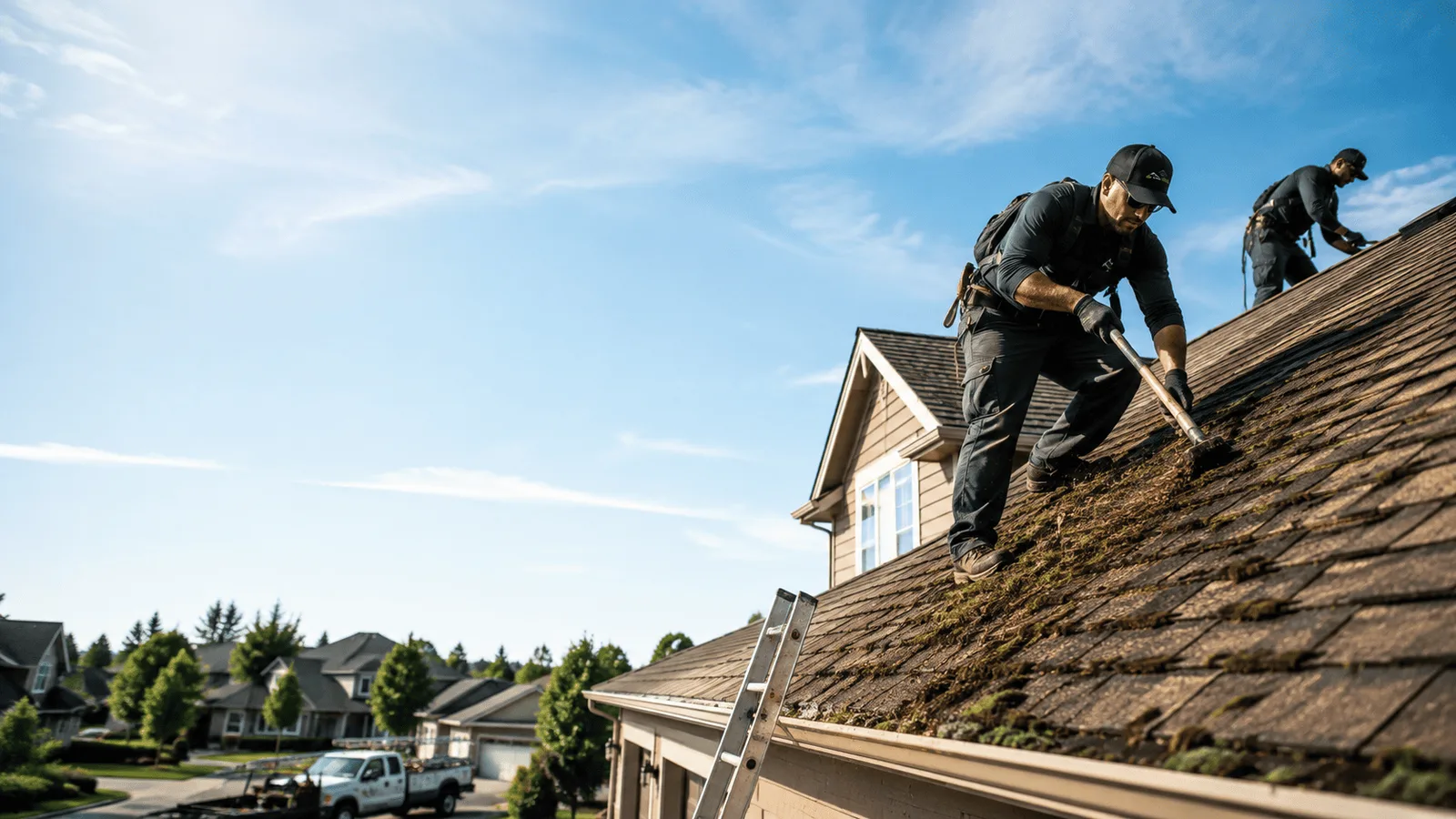 Roof Moss Removal in Hanna, UT near me